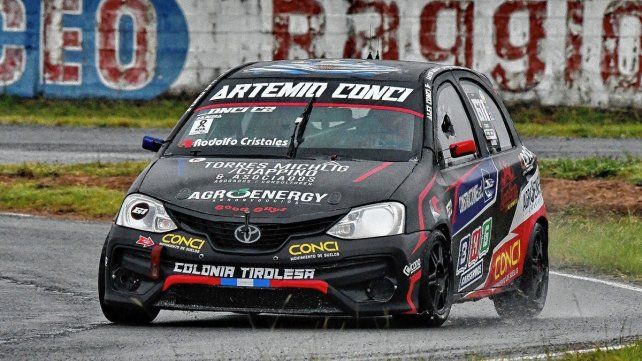 Gastón Conci fue el más veloz del viernes.