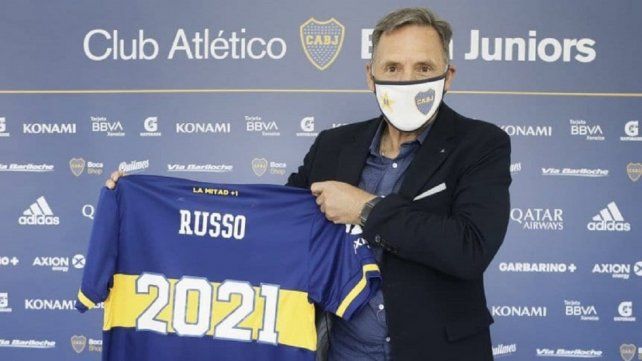 Russo y su contrato con Boca.