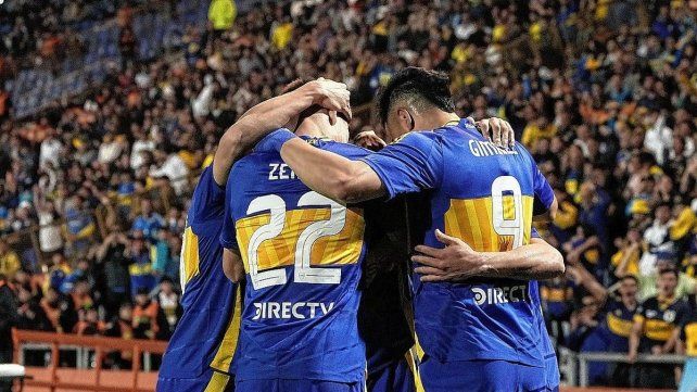 Boca festejó en Mendoza. Boca festejó en Mendoza.