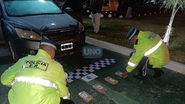 Entre Ríos: incautaron cocaína valuada en más de 20 millones de pesos