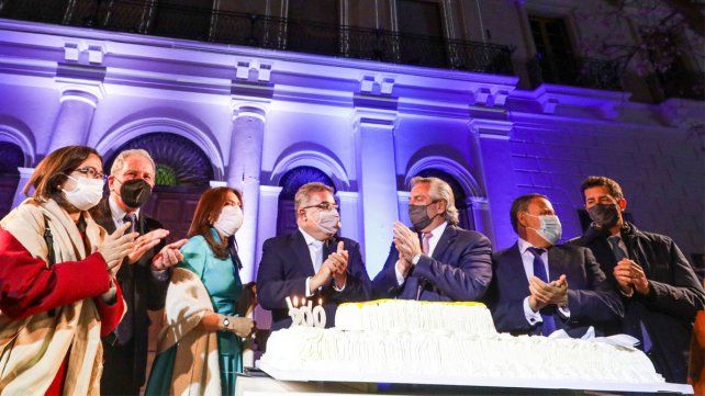 El presidente elogió el plan de vacunación argentino en un acto en Catamarca