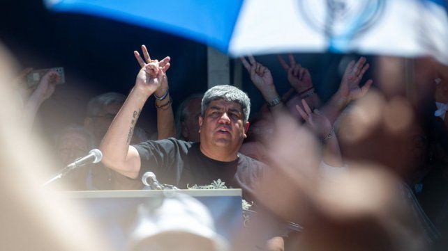 Pablo Moyano pronunció un duro discurso contra el Gobierno. Pablo Moyano pronunció un duro discurso contra el Gobierno.