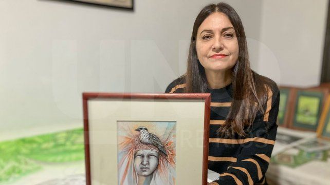 Ana Garello ganó el primer premio en la categoría Dibujo. Ana Garello ganó el primer premio en la categoría Dibujo.