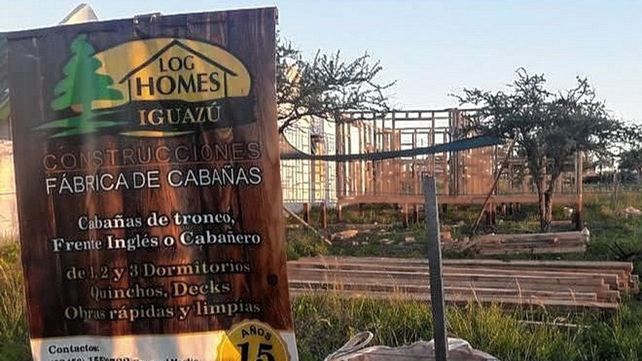 En las redes sociales se siguen promocionando las cabañas que construye el empresario Emanuel Meglio. En las redes sociales se siguen promocionando las cabañas que construye el empresario Emanuel Meglio.