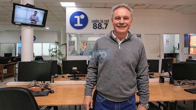 Darío Schneider, intendente de la Ciudad de Crespo.