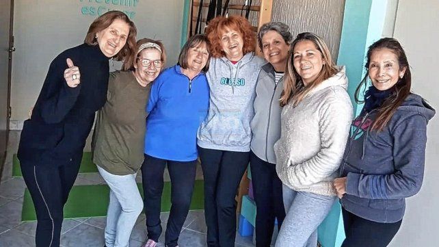 Compartir. La actividad tiene grandes beneficios desde lo psicológico, ya que agrupa a mujeres que comparten sus sensaciones y experiencias.