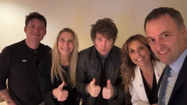 Tras el triunfo de Manuel Adorni, Javier Milei llamó Tras el triunfo de Manuel Adorni, Javier Milei llamó