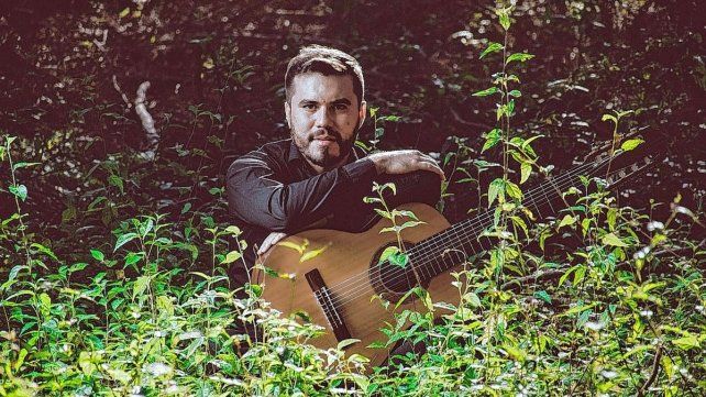 El guitarrista concordiense Augusto Ayala, quien editó este año