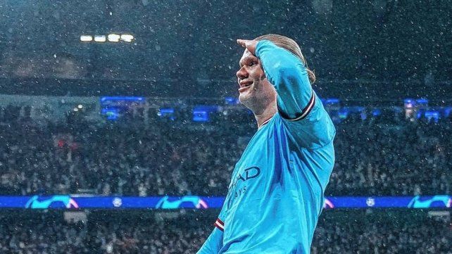 Con un show de Haaland, Manchester City aplastó a Leipzig en la Champions League