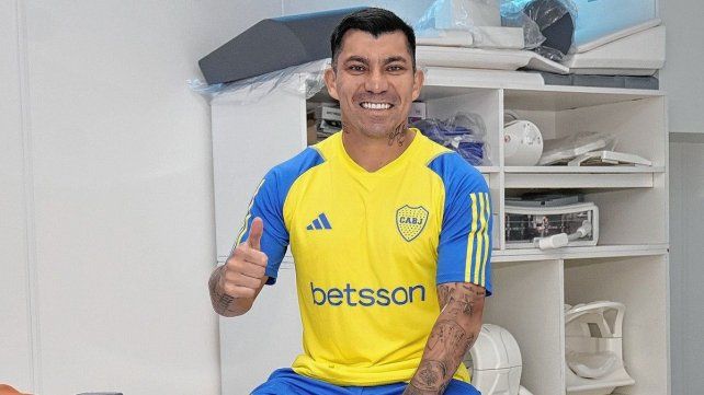 Gary Medel, primer refuerzo de Boca, se realizó la revisión médica Gary Medel, primer refuerzo de Boca, se realizó la revisión médica