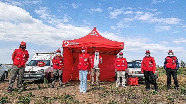 La Cruz Roja colabora con el sector público en distintas tareas.