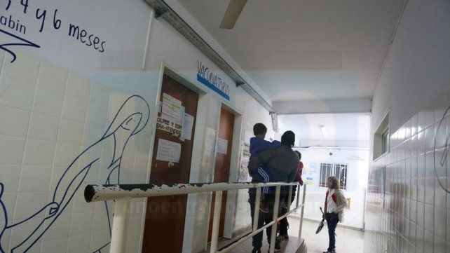 San Roque. La demanda de vacunación antigripal es alta y atienden desde las 7 hasta a las 17.  