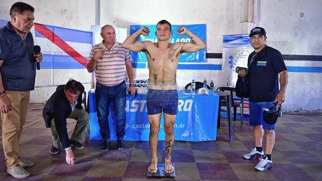 Marcos Martínez superó el primer obstáculo: la balanza.