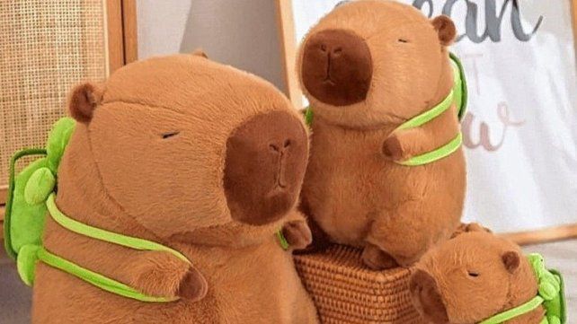 Los productos con al imagen de los capibaras inundan el mercado 