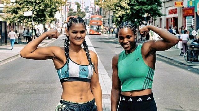 Yanina Lescano se mide ante la local Caroline Dubois. Yanina Lescano se mide ante la local Caroline Dubois.