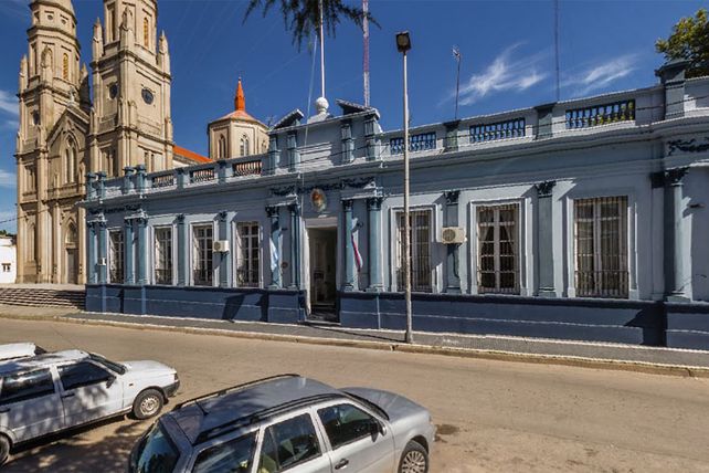 Jefatura de Policía de Diamante (foto: Marcelo Botta/Google)