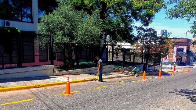 En Concordia buscan mejorar el orden del tránsito.