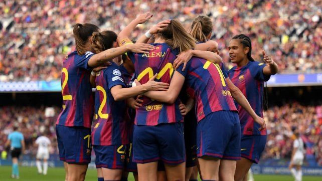 Champions League femenina: Barcelona aplastó al Real Madrid y firmó una goleada histórica. Champions League femenina: Barcelona aplastó al Real Madrid y firmó una goleada histórica.