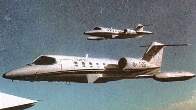 Aviones Lear Jet 35A que participaron en Malvinas cumpliendo misiones fundamentales