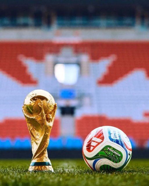 Presentaron la pelota del Mundial 2026: los detalles exclusivos del modelo Trionda. Presentaron la pelota del Mundial 2026: los detalles exclusivos del modelo Trionda.