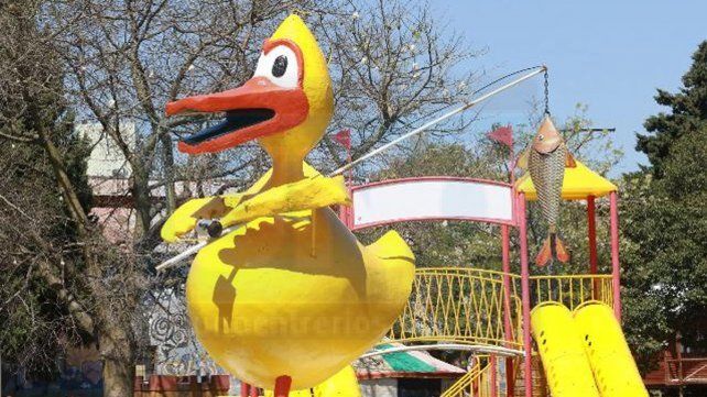 El Patito Sirirí recuperó su histórica caña de pescar