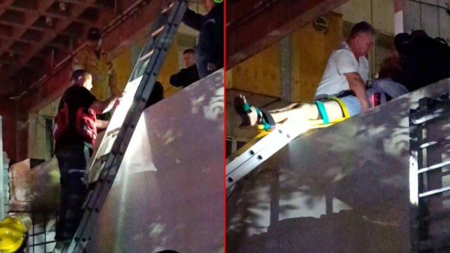 Paraná: paciente se fugó del hospital San Martín y debieron rescatarlo del techo Paraná: paciente se fugó del hospital San Martín y debieron rescatarlo del techo