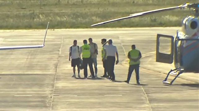Messi ya en Rosario junto a su familia.
