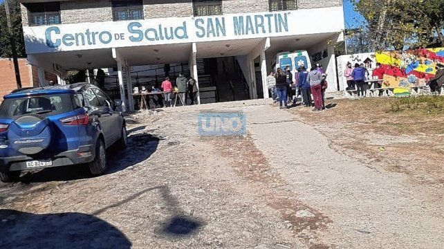 Jornada de vacunación en el Centro de Salud Municipal San Martín.