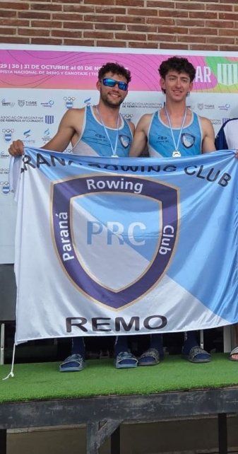 Luciano Moreyra e Hipólito Brasesco aportaron un valioso subcampeonato en el doble par senior ligero Luciano Moreyra e Hipólito Brasesco aportaron un valioso subcampeonato en el doble par senior ligero