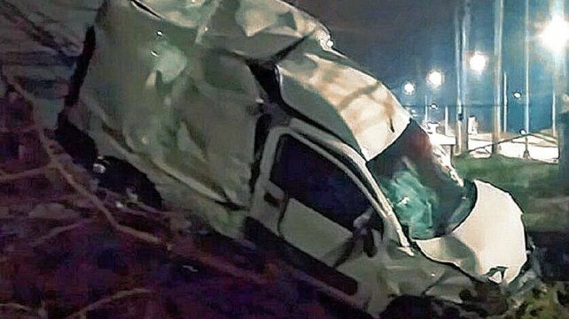 El accidente ocurrió en la noche del domingo en Concordia.