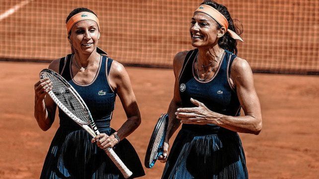 Gabriela Sabatini y Gisela Dulko arrancaron con un triunfo