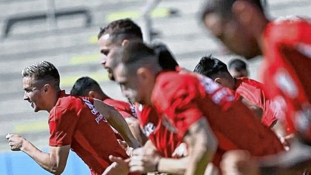 River volvió a entrenar y Nacho Fernández tuvo su primer contacto