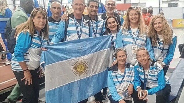 Sergio Wilhelm, ex combatiente de Malvinas, brilló en el Campeonato Mundial de Atletismo Máster. Sergio Wilhelm, ex combatiente de Malvinas, brilló en el Campeonato Mundial de Atletismo Máster.