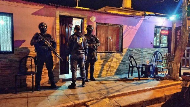 Hallaron drogas en un domicilio de Concordia.