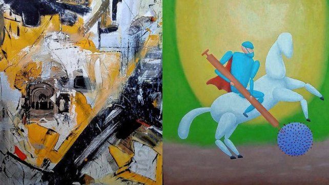 Se inaugura muestra de pinturas en el Museo Provincial de Dibujo y Grabado Artemio Alisio