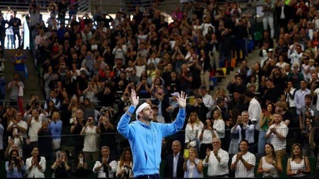 Juan Martín Del Potro tuvo su partido despedida ante una multitud. Juan Martín Del Potro tuvo su partido despedida ante una multitud.