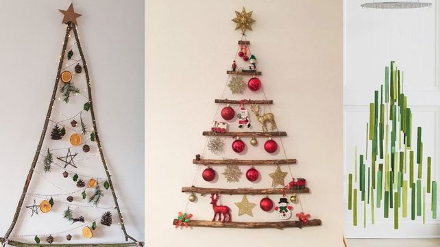 Comparable Cooperación juez Arbolitos de Navidad reciclados: 25 ideas para armarlos con lo que hay en  casa