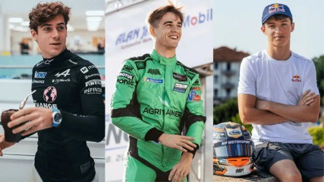 Argentina copa la cima del automovilismo: Colapinto en F1 y dos promesas confirmadas en F2 y F3. Argentina copa la cima del automovilismo: Colapinto en F1 y dos promesas confirmadas en F2 y F3.