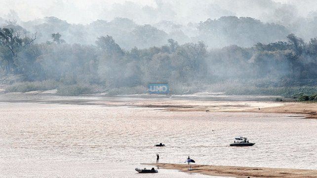 Las pericias podrán dilucidar cómo se originó el fuego en la isla Puente.