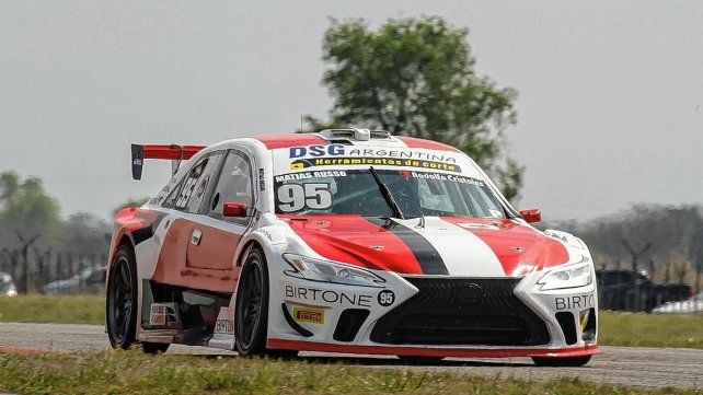 Matías Russo llegó 9° en Olavarría.