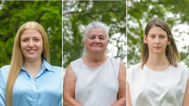 Katherina Stickel, secretaria de Seguridad Vial, Movilidad y Ordenamiento Urbano; Claudia Enrique, secretaria de Salud y Ambiente; Nadia Bilat, secretaria de Cultura, Educación y Convivencia Ciudadana. Katherina Stickel, secretaria de Seguridad Vial, Movilidad y Ordenamiento Urbano; Claudia Enrique, secretaria de Salud y Ambiente; Nadia Bilat, secretaria de Cultura, Educación y Convivencia Ciudadana.