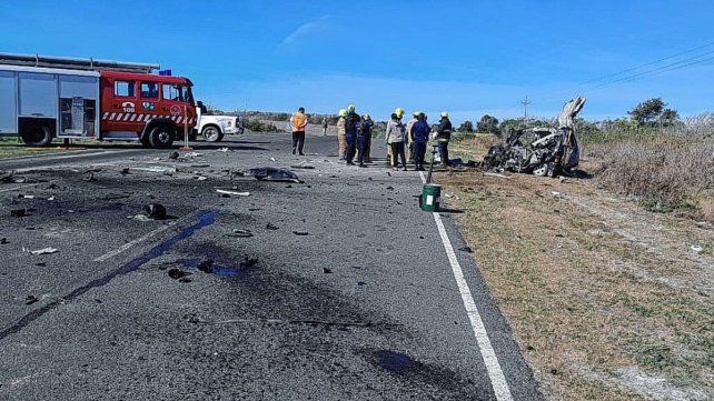 Un joven conductor perdió la vida en un choque en la Ruta 11. Un joven conductor perdió la vida en un choque en la Ruta 11.