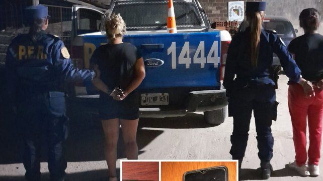 Dos mujeres quedaron detenidas por extorsionar a un policía. Dos mujeres quedaron detenidas por extorsionar a un policía.