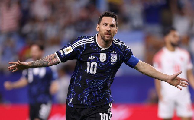 Messi marcó su sexto gol en el Mundial 2026. Messi marcó su sexto gol en el Mundial 2026.