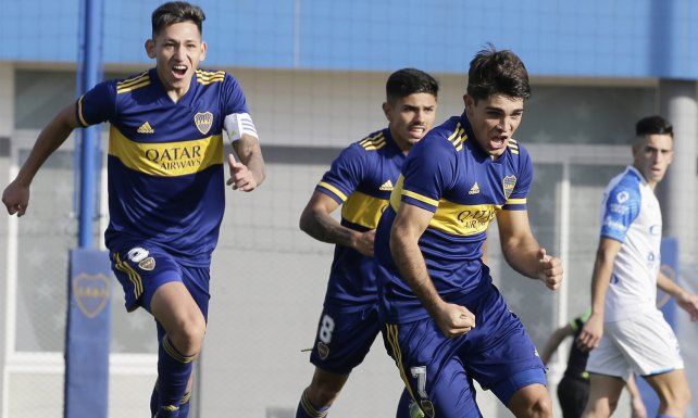 Taborda fue una de la grandes figuras de la Reserva de Boca que ganó dos títulos.
