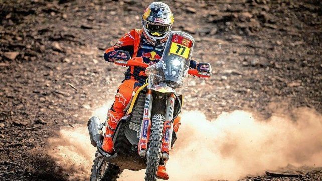 Luciano Benavides en el Dakar. Luciano Benavides en el Dakar.