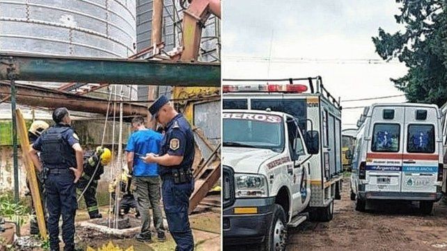 El hombre cayó dentro de una fosa profundo en silos en desuso ubicados en Villaguay. El hombre cayó dentro de una fosa profundo en silos en desuso ubicados en Villaguay.