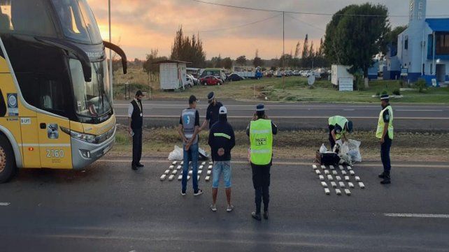 Un misionero, una porteña y un peruano recibieron penas de prisión efectiva por el cargamento de marihuana hallado en el puesto Paso Cerrito