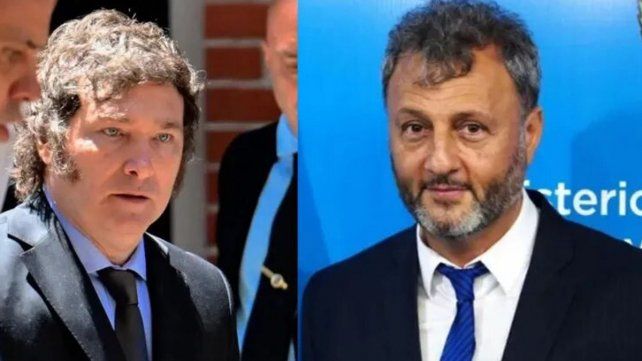 Javier Milei echó al secretario de Trabajo, Omar Yasín. Javier Milei echó al secretario de Trabajo, Omar Yasín.