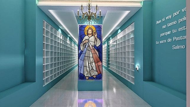 Columbario. El próximo sábado 31 de diciembre, a las 19, recibirá la bendición del arzobispo de Paraná.